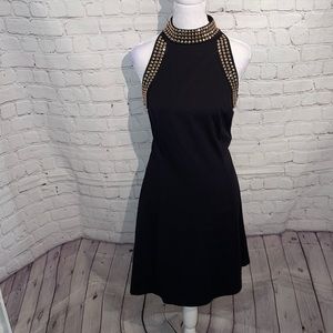 Michael Kors High Neck Black Women’s Dress